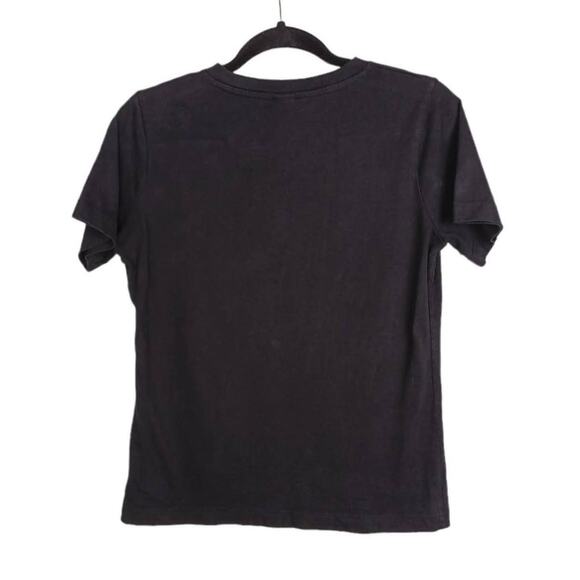 LAT Womens M Black White Graphic Tee T-Shirt "MADE IN 1959 All Original Parts" - Picture 2 of 4